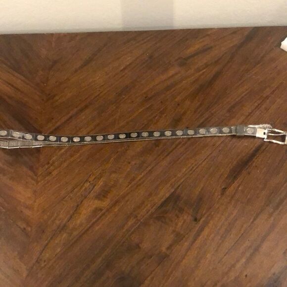 NWOT unique silver belt  - Picture 1 of 2